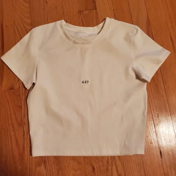 437 Cream T-Shirt - Picture 1 of 2